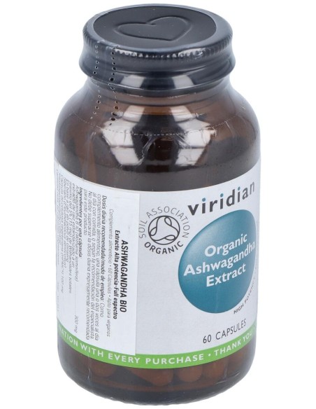 Viridian Extracto De Ashwagandha 60Caps