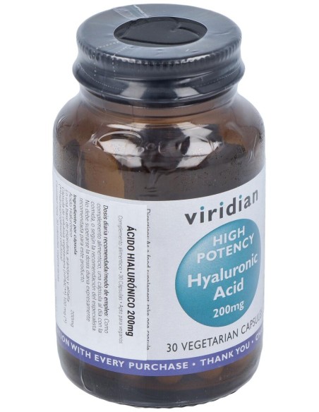 Acido Hialuronico 200Mg. 30Cap.Veg.