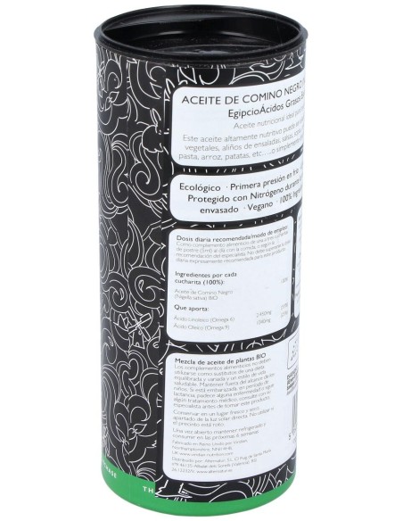 Aceite De Comino Negro 200Ml. Bio