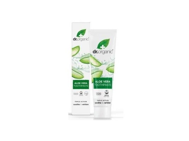 Pasta De Dientes Aloe Vera Organico 100Ml.
