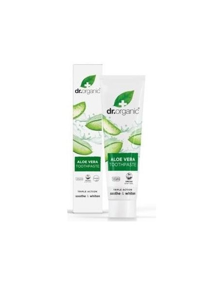Pasta De Dientes Aloe Vera Organico 100Ml.