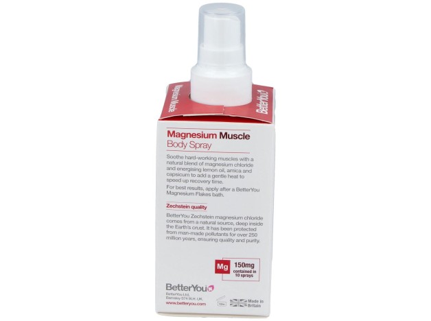 Betteryou Magnesio Musculo Spray Corporal 100Ml