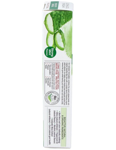 Pasta De Dientes Aloe Vera Organico 100Ml.