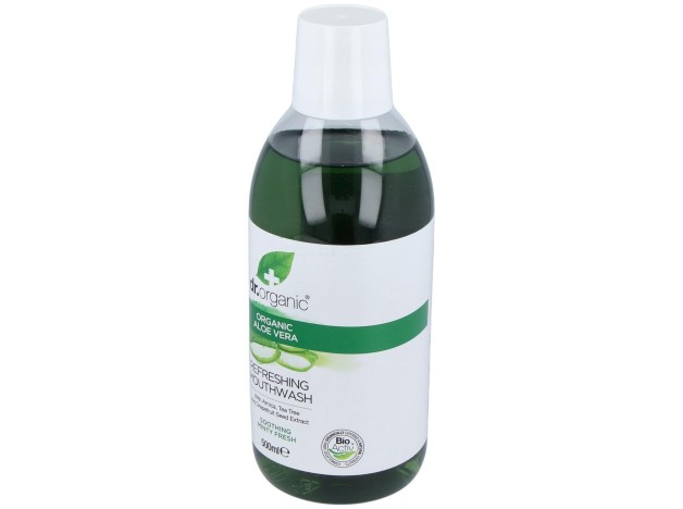 Enjuague Bucal Aloe Vera Organico 500Ml.