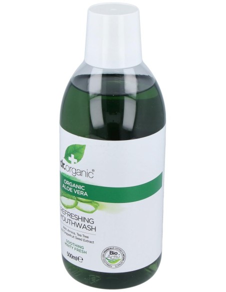 Enjuague Bucal Aloe Vera Organico 500Ml.