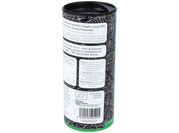 Aceite De Comino Negro 200Ml. Bio