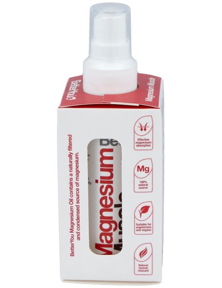 Betteryou Magnesio Musculo Spray Corporal 100Ml