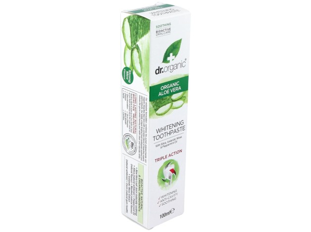 Pasta De Dientes Aloe Vera Organico 100Ml.