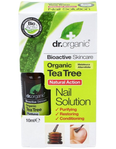 Bioactive Organic Tea Tree Solución Para Uñas 10 Ml