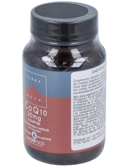Terranova Coq10 30 Mg Complex 50 Cápsulas
