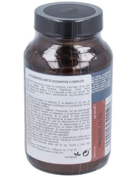 Terranova Complejo Nutrientes Antioxidantes 100Caps