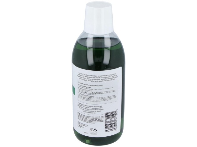 Enjuague Bucal Aloe Vera Organico 500Ml.
