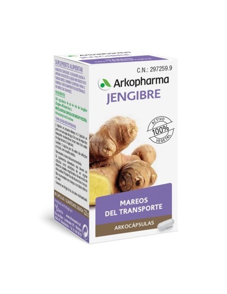 Arkocapsulas Jengibre 365Mg 48 Cápsulas
