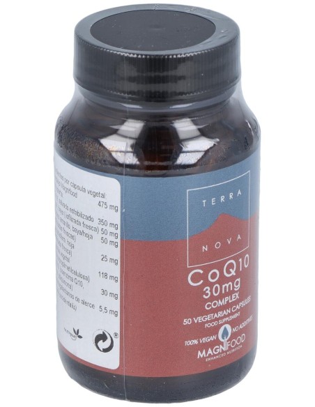 Terranova Coq10 30 Mg Complex 50 Cápsulas