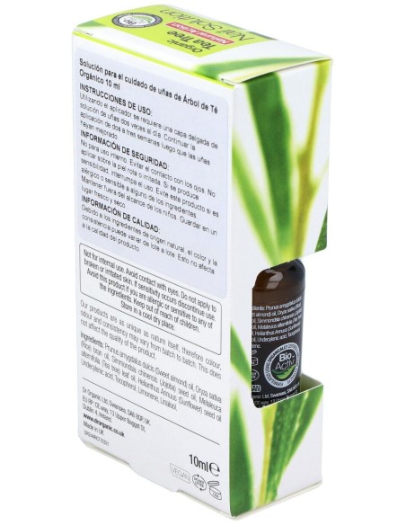 Bioactive Organic Tea Tree Solución Para Uñas 10 Ml