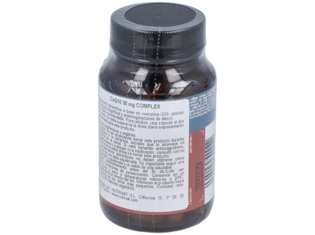 Terranova Coq10 30 Mg Complex 50 Cápsulas