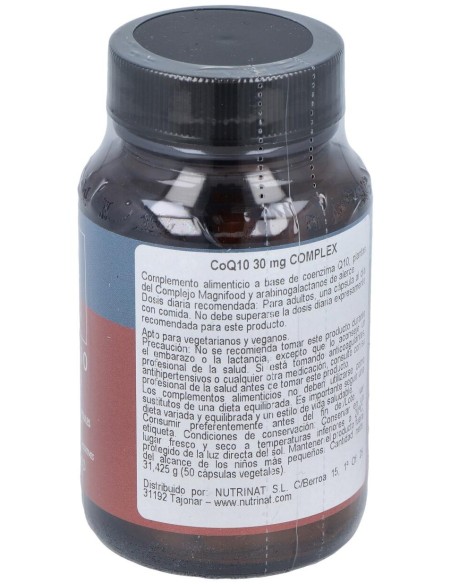 Terranova Coq10 30 Mg Complex 50 Cápsulas