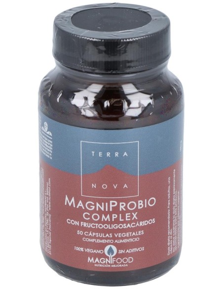 Terranova Magniprobio Complex Con Fructo-Oligosacáridos 50 Caps