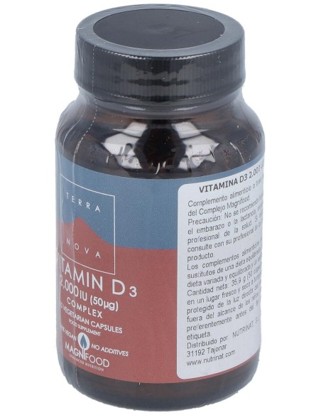 Vitamina D3 2000Ui 50Vcaps.
