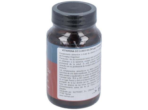 Vitamina D3 2000Ui 50Vcaps.