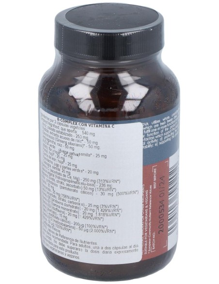 B-Complex Con Vit-C 100Vcap.