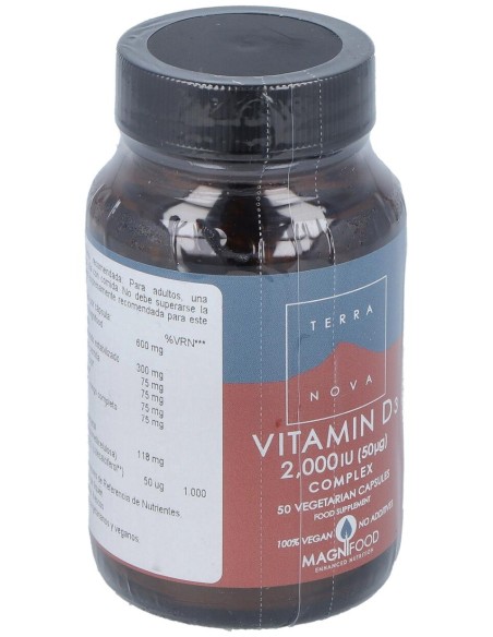 Vitamina D3 2000Ui 50Vcaps.