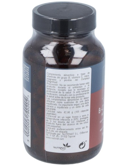 B-Complex Con Vit-C 100Vcap.