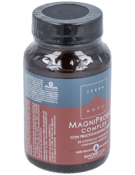 Terranova Magniprobio Complex Con Fructo-Oligosacáridos 50 Caps