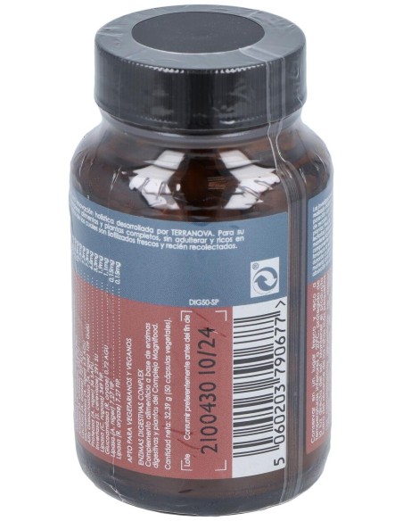 Enzimas Digestivas Complex 50Vcap.