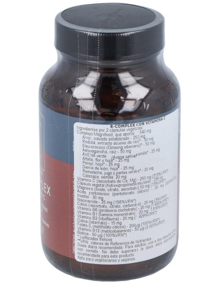 B-Complex Con Vit-C 100Vcap.