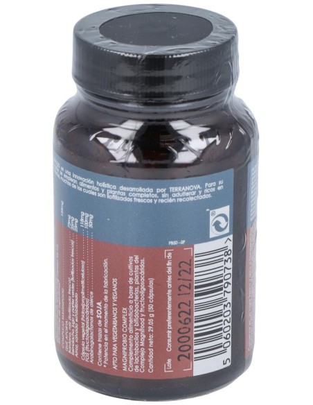 Terranova Magniprobio Complex Con Fructo-Oligosacáridos 50 Caps