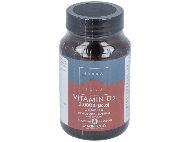 Vitamina D3 2000Ui 50Vcaps.