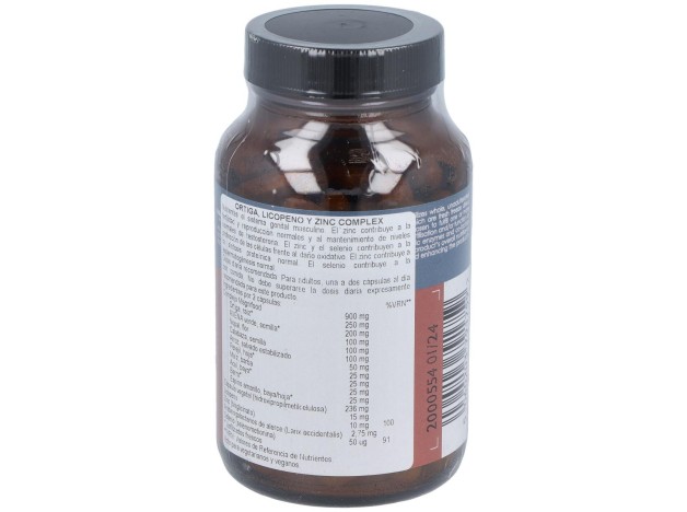 Terranova Ortiga-Licopeno-Zinc Comp 100Caps
