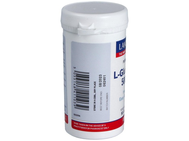Lamberts L Glutamina 500 Mg90 Cap
