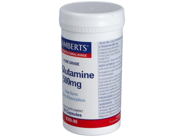 Lamberts L Glutamina 500 Mg90 Cap