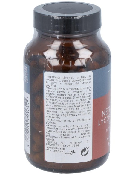 Terranova Ortiga-Licopeno-Zinc Comp 100Caps