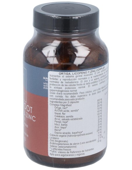 Terranova Ortiga-Licopeno-Zinc Comp 100Caps