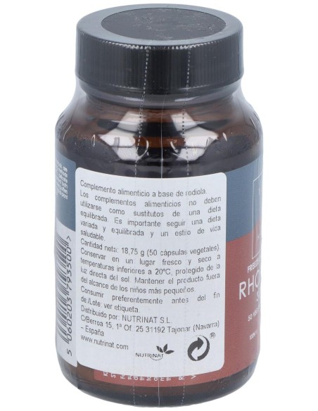 Rhodiola 300Mg. 50Vcap.