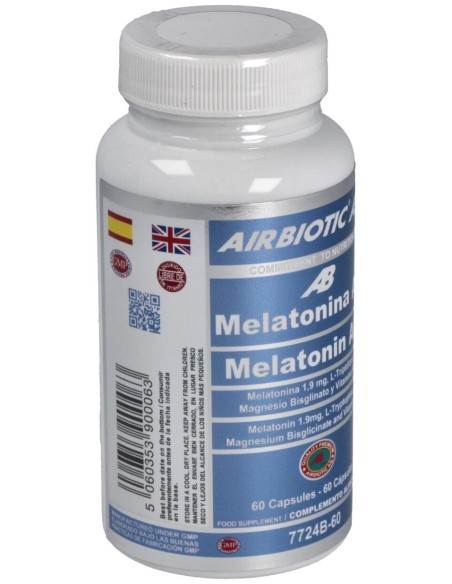 Airbiotic® Ab Melatonina Complex 60Cáps