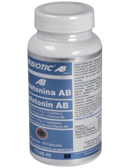 Airbiotic® Ab Melatonina Complex 60Cáps