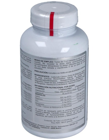 Airbiotic® Ab Calcium Complex 90 Tabletas
