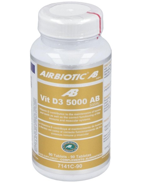 Airbiotic® Ab Vitamina D3 125Mg 90 Tabletas