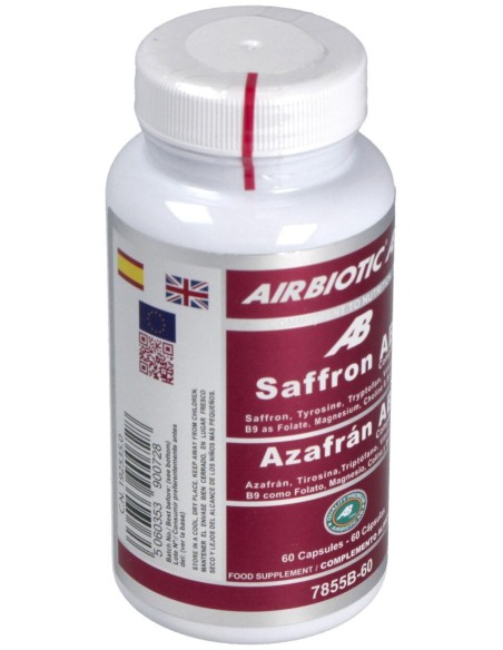 Airbiotic Azafrán Ab Complex 60 Cápsulas