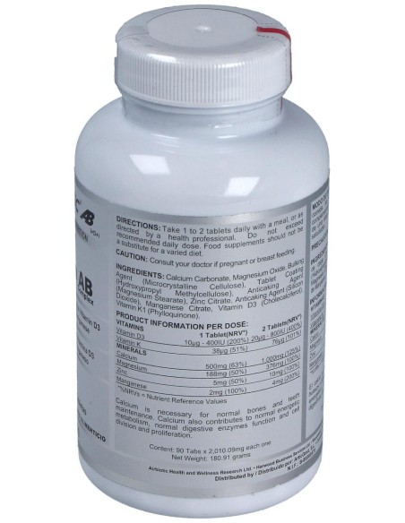 Airbiotic® Ab Calcium Complex 90 Tabletas