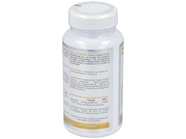 Airbiotic® Ab Vitamina D3 125Mg 90 Tabletas