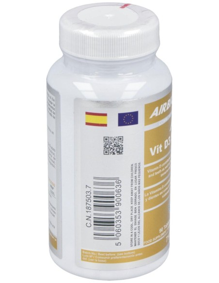 Airbiotic® Ab Vitamina D3 125Mg 90 Tabletas