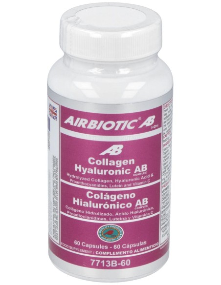 Airbiotic Colágeno Hialurónico Ab Complex 60 Cápsulas