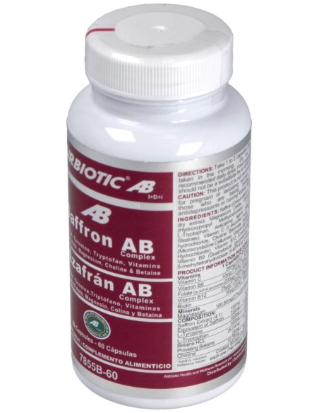 Airbiotic Azafrán Ab Complex 60 Cápsulas