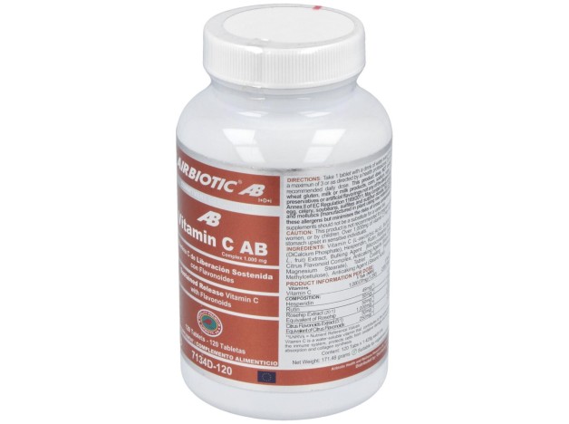 Airbiotic Vit C Ab Complex 1.000 Mg Lib....
