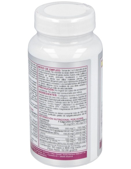 Airbiotic Colágeno Hialurónico Ab Complex 60 Cápsulas